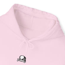 Load image into Gallery viewer, Baby Pink Sad Skull Hoodie
