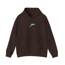 Load image into Gallery viewer, Brown Dolpin Print Hoodie

