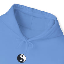 Load image into Gallery viewer, Carolina Blue Yin Yang Printed Hoodie
