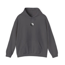 Load image into Gallery viewer, Charcoal Yin Yang Printed Hoodie
