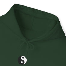 Load image into Gallery viewer, Forest Green Yin Yang Printed Hoodie
