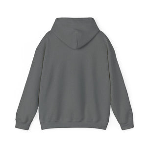 Graphite Grey Dolphin Print Hoodie