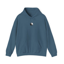 Load image into Gallery viewer, Indigo Blue Yin Yang Printed Hoodie
