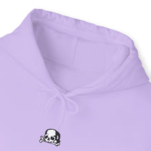 Load image into Gallery viewer, Orchid Sad Skull Hoodie
