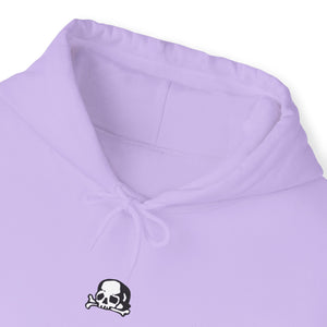 Orchid Sad Skull Hoodie