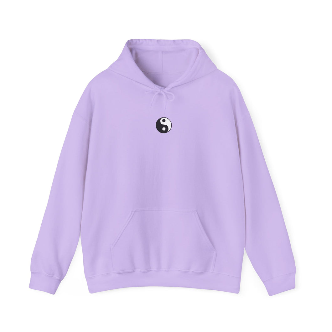 Orchid Yin Yang Printed Hoodie