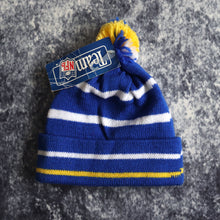 Load image into Gallery viewer, Vintage 90s Blue White &amp; Yellow Stripy Los Angeles Rams Beanie Hat
