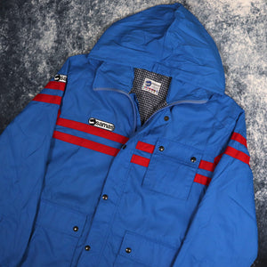 Vintage 90s Blue & Red Samas Cagoule Jacket | Small