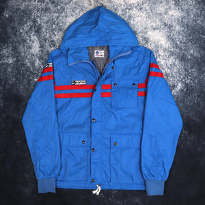 Vintage 90s Blue & Red Samas Cagoule Jacket | Small