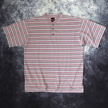 Load image into Gallery viewer, Vintage 90s Fiori Stripy T Shirt | Medium

