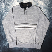Load image into Gallery viewer, Vintage 90s Grey Umbro Collared Sweatshirt | Small
