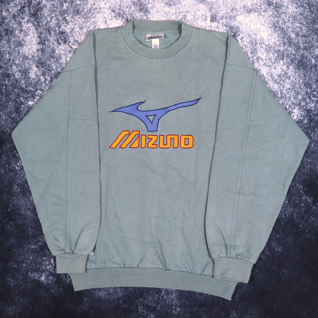 Vintage 90s Mint Green Mizuno Sweatshirt | Small