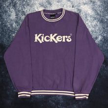 Load image into Gallery viewer, Vintage 90s Purple Kickers Spell Out Sweatshirt | Large
