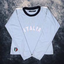 Load image into Gallery viewer, Vintage Baby Blue Diadora Italia Long Sleeve T Shirt | Size 14
