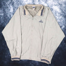 Load image into Gallery viewer, Vintage Beige Adidas Windbreaker Jacket | XL
