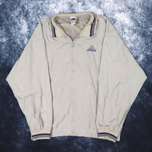 Load image into Gallery viewer, Vintage Beige Adidas Windbreaker Jacket | XL
