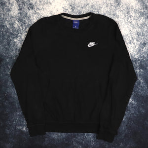 Vintage Black Nike Sweatshirt | XS