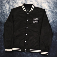 Load image into Gallery viewer, Vintage Black &amp; White DKNY Bomber Jacket | XL
