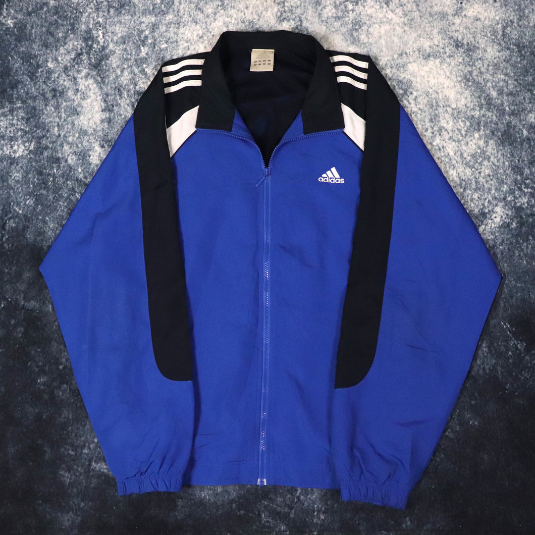 Vintage Blue Adidas Windbreaker Jacket | XL