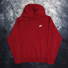 Load image into Gallery viewer, Vintage Burgundy Nike Hoodie | Medium
