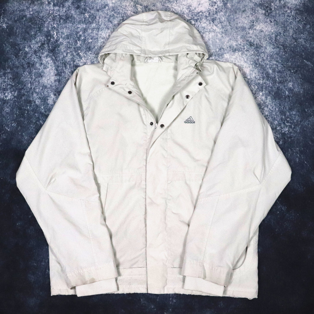 Vintage Cream Adidas Jacket | XL