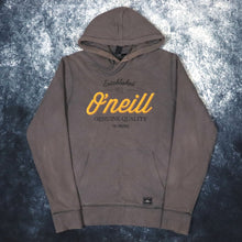 Load image into Gallery viewer, Vintage Faded Dark Grey O&#39;Neill Hoodie | Small
