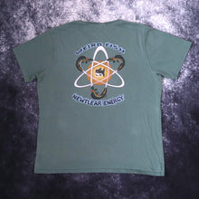 Load image into Gallery viewer, Vintage Faded Green Weird Fish Newtlear Energy T Shirt | Large
