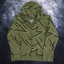 Load image into Gallery viewer, Vintage Green Animal Heaveyweight Zip Up Hoodie | XXL
