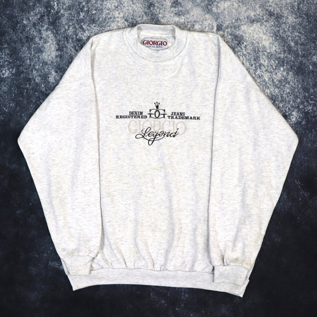 Vintage Grey Giorgio Local Boyz Sweatshirt | XL