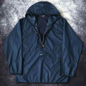 Vintage Navy Nike Nike Half Zip Cagoule Jacket | Large