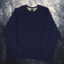 Load image into Gallery viewer, Vintage Navy Starter Sweatshirt | XXL
