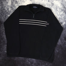 Load image into Gallery viewer, Vintage Navy &amp; White Ben Sherman 1/4 Zip Jumper | Medium
