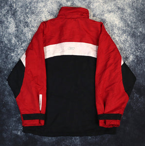 Vintage Red White & Black Reebok Jacket | Small