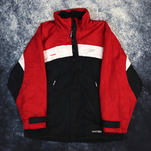 Load image into Gallery viewer, Vintage Red White &amp; Black Reebok Jacket | Small
