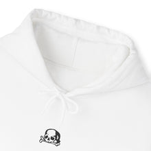 Load image into Gallery viewer, White Sad Skull Hoodie
