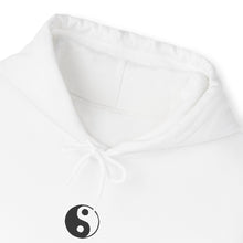 Load image into Gallery viewer, White Yin Yang Printed Hoodie
