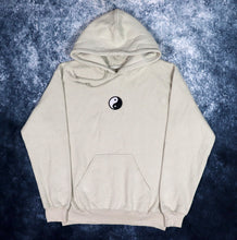 Load image into Gallery viewer, Beige Small Yin Yang Hoodie
