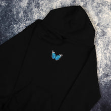 Load image into Gallery viewer, Black Butterfly Hoodie
