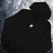 Load image into Gallery viewer, Black Small Yin Yang Hoodie
