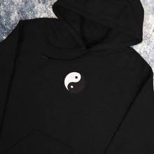 Load image into Gallery viewer, Black Yin Yang Hoodie
