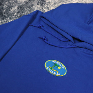 Blue Brisbane Australia Hoodie