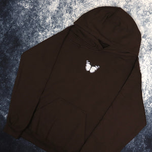 Brown & Cream Butterfly Hoodie