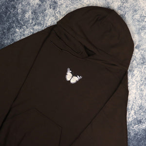 Brown & Cream Butterfly Hoodie