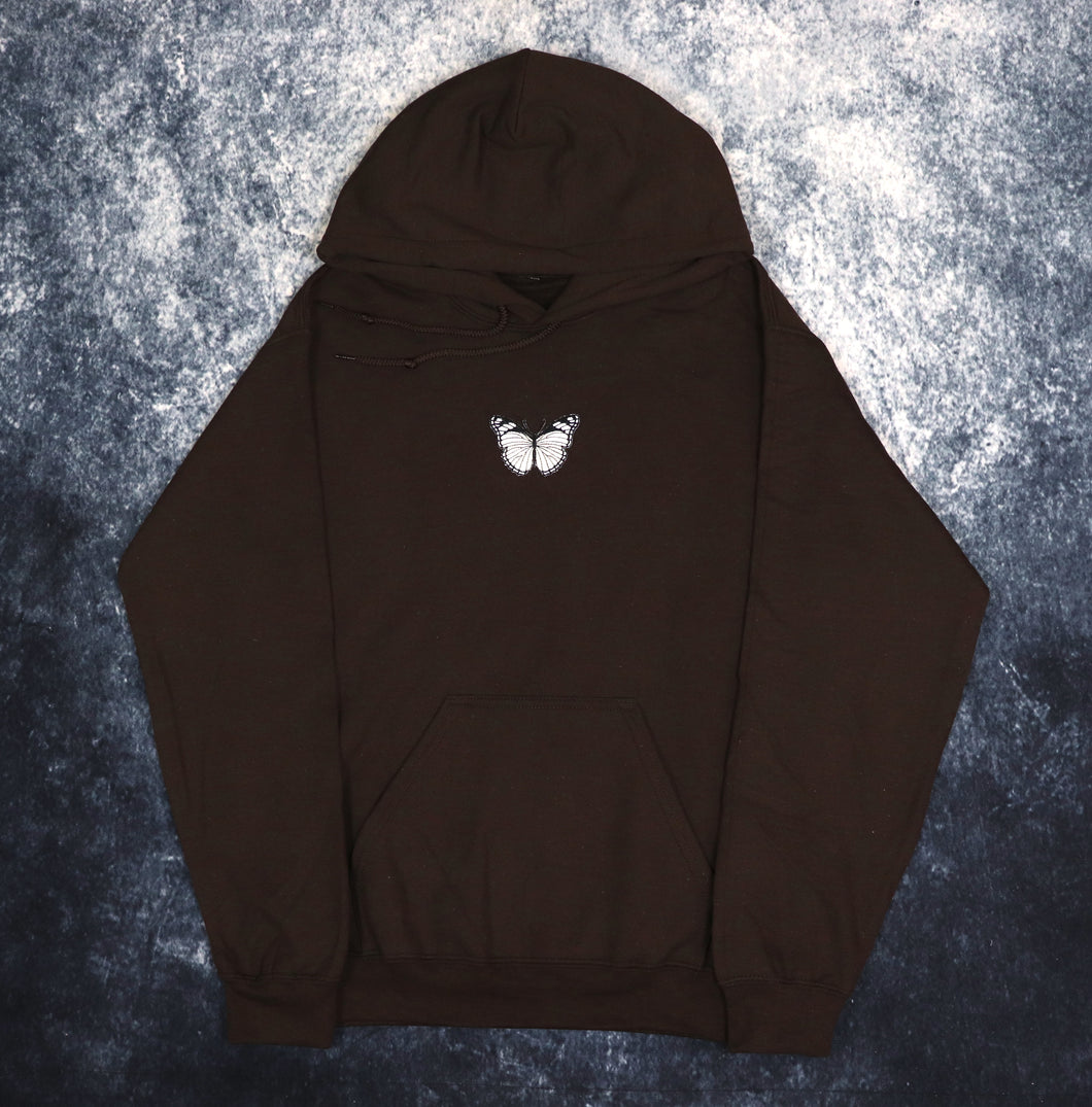 Brown & Cream Butterfly Hoodie