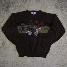 Load image into Gallery viewer, Vintage 90&#39;s Brown Monte Masone Fox Jumper | Small
