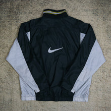 Load image into Gallery viewer, Vintage 90&#39;s Forest Green &amp; Grey Nike Half Zip Windbreaker Jacket | XL
