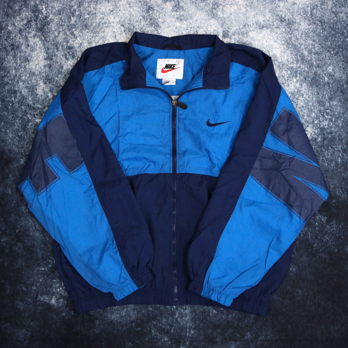 Vintage Blue & Navy Nike Windbreaker Jacket