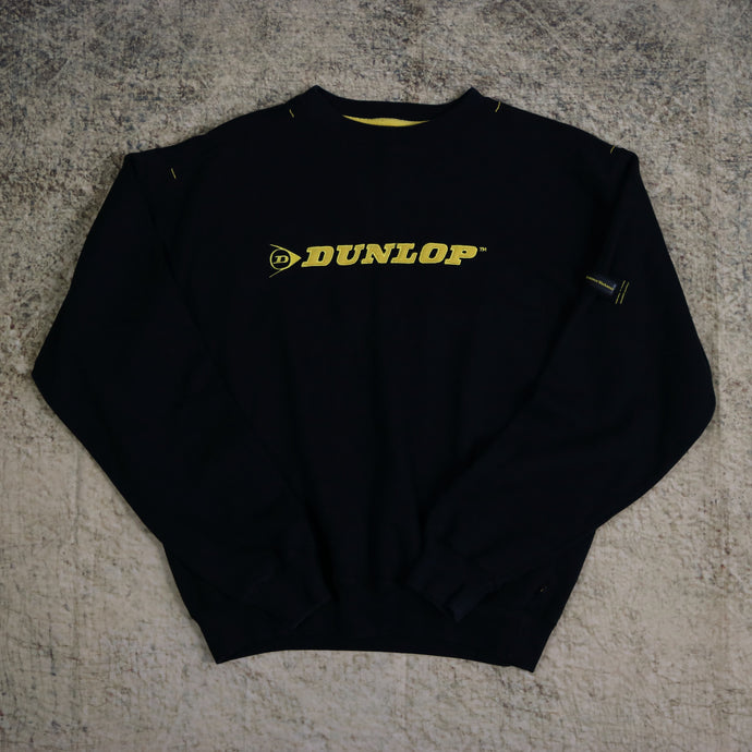 Vintage Black Dunlop Sweatshirt