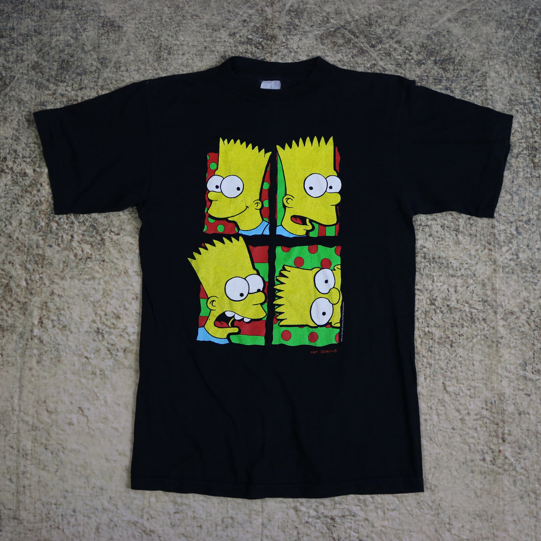 Vintage 90's Black Bart Simpson T Shirt | Small