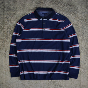 Vintage 90's Lincoln Rugby Sweatshirt | Large